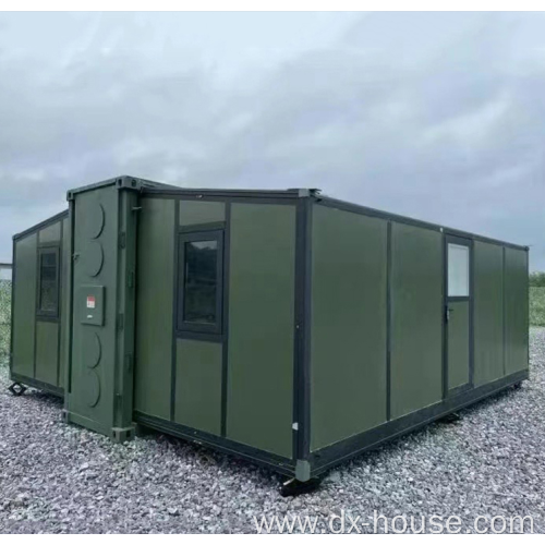 40 ft prefab expandable folding double wings house